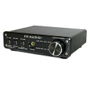 FX-AUDIO- D302J++[ブラック] ハイレゾ対応デジタルアナログ4系統入力・フルデジタルアンプ USB 光 オプティカル 同軸…