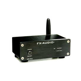 送料無料 FX-AUDIO- WR-01J[ブラック]高音質 低遅延 Bluetooth レシーバー 光 同軸 RCA 3系統出力 オーディオ専用設計 ワイヤレス 無線 BT aptX HD LL ブルートゥース