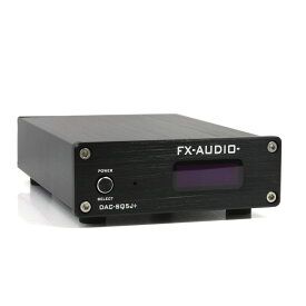 送料無料 FX-AUDIO- DAC-SQ5J+[ブラック] Burr-Brown PCM1794A搭載 ハイレゾDAC USB 光 オプティカル 同軸 デジタル 最大24bit 192kHz