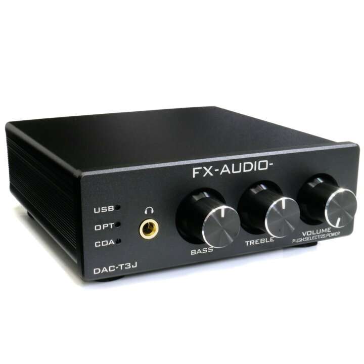 楽天市場】送料無料 FX-AUDIO- DAC-T3J ヘッドフォンアンプ＆トーン
