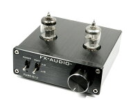 お勧め製品キャンペーン 送料無料 FX-AUDIO- TUBE-01J [ブラック] 本格真空管ラインアンプ 真空管グレー…