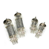 送料無料 [マッチング精度：高精度] TUBE-P01J 交換用真空管マッチドペア4本セット (6J1真空管2本+6P1真…