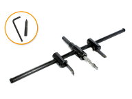 アジャスタブル サークルカッター 30mm-300mm 木工用 工具 円切り 穴あけ DIY 自在錐 自由錐 フリーサイ…