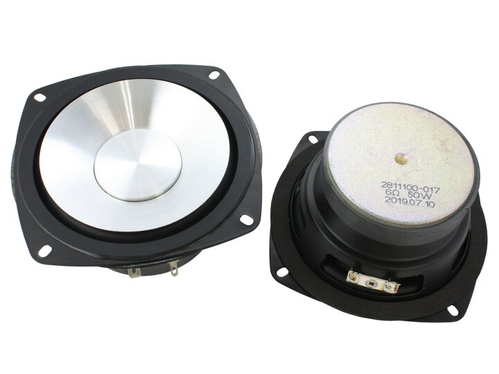 楽天市場 逆ロールエッジ アルミ 樹脂コーンウーハーユニット3 5インチ 91mm 6w Max100w スピーカー自作 Diyオーディオ Nfjストア 楽天市場店