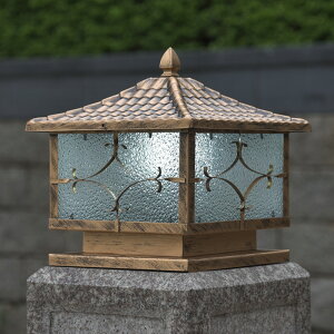 柱上付け照明 門柱灯 スタンドライト ポールライト 屋外照明 防雨 アンティーク 戸外照明 照明器具 ガーデンライト 門灯 玄関照明 門灯 外灯 レトロ 庭園灯 駐車場 廊下 軒先 ガーデン