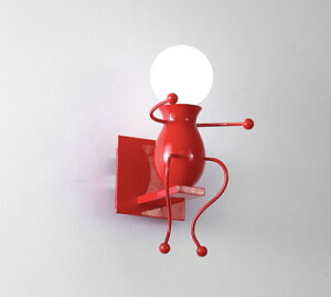 ブラケットライト 人型 北欧 LED対応 1灯 ミニフィグ おしゃれ 壁掛け照明器具 洗面所 人形 子供部屋 階段 寝室 玄関 ウォールランプ 和風 オシャレ モダン インテリア照明 ルームライト 廊下