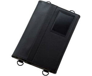 �G���R�� ARROWS Tab Q5010�Ή� �\�t�g���U�[�P�[�X �蒠�^ �V�����_�[�x���g�t TB-Q5010PLFBK �u���b�N �L�[�{�[�h�Ή�