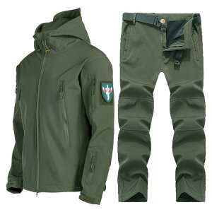 マウンテンジャケット メンズ 厚手 登山服 スキーウェア マウンテンパーカー 上下セット アウトドアウェア ズボン 防水 ハイキングジャ