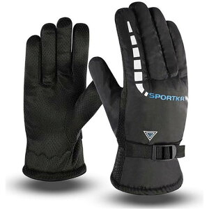 手袋 防寒 グローブ 防風 裏起毛 バイク 自転車 メンズ レディース 冷え対策 滑り止め 厚手 保温グッズ スキー 通勤 秋冬 アウトドア 赤