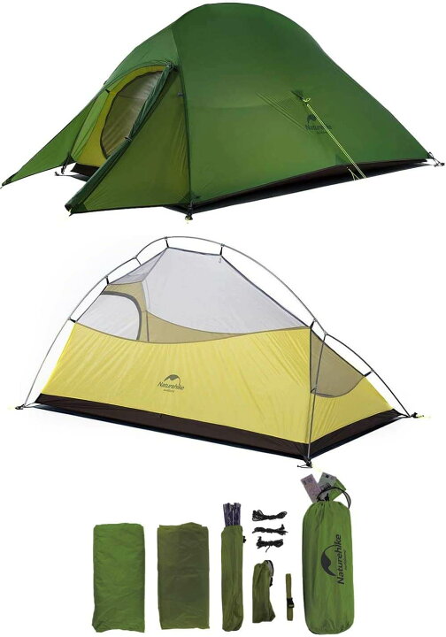 楽天市場】【4シーズン対応】 テント 2人用 自立式 Naturehike  