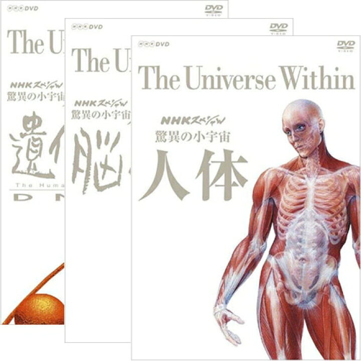 楽天市場】驚異の小宇宙 人体 新価格版 DVD 全3巻セット : NHKスクエア 