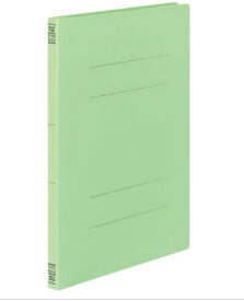 コクヨ　KOKUYO　フラットファイルV樹脂とじ具　A4縦　緑　10冊パック　フ−V10G
