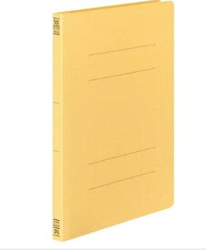 コクヨ　KOKUYO　フラットファイルV樹脂とじ具　A4縦　イエロー黄　10冊パック　フ−V10Y