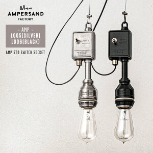 AMP STD SWITCH SOCKET L005/ L006 AMPERSAND FACTORY ApTh t@Ng[ LEDΉ y_gCg 1 Ɩ gOXCb` dC Vv Hsv VƖ C_XgA Ɩ Cg 