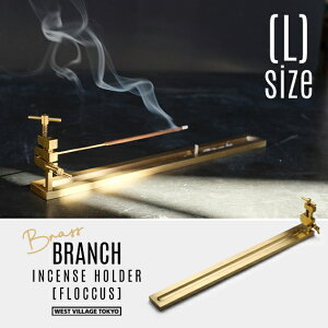 �yL�T�C�Y�zBRANCH INCENSE HOLDER [FLOCCUS] / �u�����` �C���Z���X�z���_�[ [�t���b�J�X] L�T�C�Y WEST VILLAGE TOKYO (�E�G�X�g�r���b�W�g�[�L���[) 25cm �^�J �C���Z���X�z���_�[ �������� ���{�� �X�e�B�b