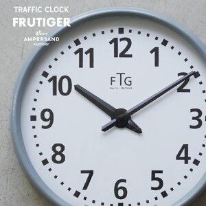 TRAFFIC CLOCK (Frutiger) gtBbN NbNAMPERSAND FACTORY ApTh t@Ng[ Ǌ|v ` fUC GA|[g W v NbN  GR~[ AMP-C061