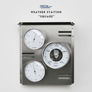 Weather Staition gSquareh EFU[ Xe[V "XNGA" Fischer barometer tBbV[hCc EFU[Xe[V Cیv xv Cv xv hCc Ogp\ Ǌ| DETAIL