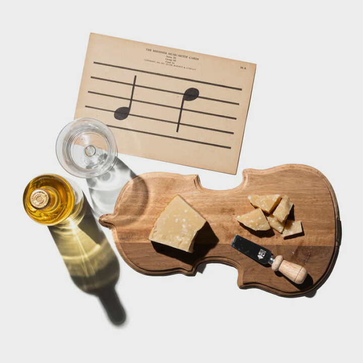 楽天市場】PUEBCO プエブコ VIOLIN SHAPED CUTTING BOARD 