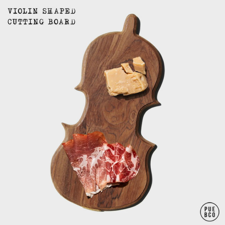 楽天市場】PUEBCO プエブコ VIOLIN SHAPED CUTTING BOARD 
