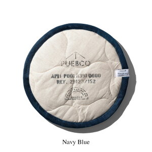QUILTED SEAT CUSHION / �L���g �V�[�g�N�b�V���� PUEBCO �v�G�u�R ���a29.5cm × ����2cm �ی^ �`�F�A �V�[�g�N�b�V���� �x���` �֎q �� �X�c�[�� �~��