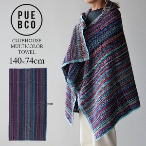 y140cm×74cm 唻^IzPUEBCO vGuRCLUBHOUSE MULTICOLOR TOWEL / NunEX }`J[ ^I oX^I r[`^I Ђ ^IPbg  킢 唻  100%