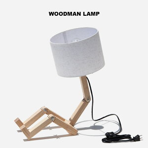 WOODMAN LAMP Ebh} v Ɩ Cg ԐڏƖ v vVF[h t@ubN CeA Mtg ǂ xbhTCh ؐ I[N