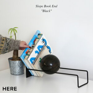 Slope Bookend "Black" X[vubNGh ubN HERE qA { ubN X^h ACA S IuWF R[h W48×D18×H18cm Ball detail