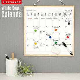 White Board Calendar / ホワイトボード カレンダー Kikkerland キッカーランド ホワイト ボード スジュール 黒板 おしゃれ DETAIL