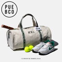 CLUBHOUSE BARREL BAG / クラブハウス バレル バッグ PUEBCO プエブコ W53cm × D27cm × H27cm ボストン バッグ ドラムバッグ 大容量 バッグ 生成り テニス バッグ かばん. カバン 旅行