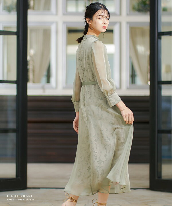 楽天市場】結婚式 ワンピース パーティードレス ベルト付き レース  