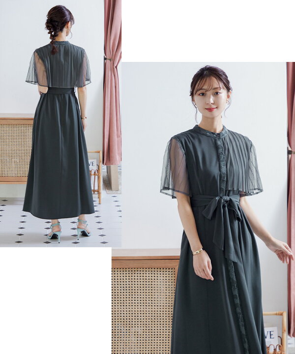 楽天市場】【全品8%オフクーポン】結婚式 ワンピース パーティー 