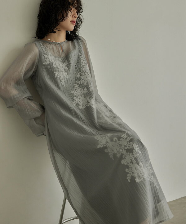 楽天市場】【全品8%オフクーポン！】シアーAラインワンピース  