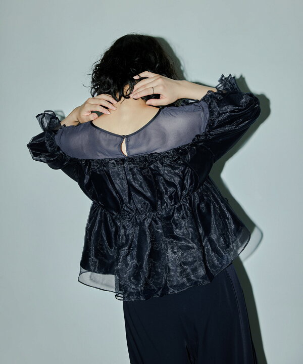 楽天市場】【全品8%オフクーポン！】ギャザートップスワイドパンツ  