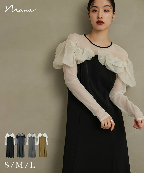 楽天市場】【全品8%オフクーポン！】フリルフレアドレス パーティー  