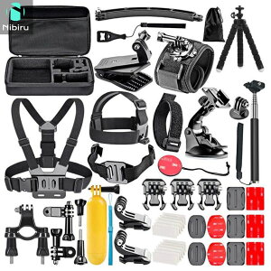 50_Zbg GoPro Hero 13 / Hero12 / Hero11 / Hero10 / Hero9 Jo[ ho ϏՌ ȈՑ OȒP wbgp B_ Lk Xgbv Nbv یp AEghA CfBO _CrO A