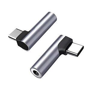 USB-C to 3.5mm �I�[�f�B�I�A�_�v�^ DAC ���� ������ HiFi �C���z���ϊ��P�[�u�� �^�C�v C �w�b�h�z���W���b�N �A�_�v�^ �ʘb / �}�C�N / �J���I�P�Ή� �f���h�~ �҂ݍ��݃P�[�u�� Android Galaxy Google Pix