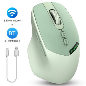 y12zCX}EX Bluetooth É }EX u[gD[X 2.4G fAڑ DPI @\ rWlX Q[p Mtg USB-C [d p\R}EX ~[g Ïl GSm~