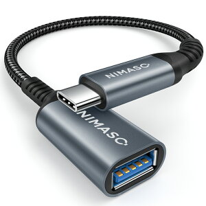 y񂵂ɕ֗zNIMASO USB3.0 Type-C To USB A P[u 1/2^CvC ϊA_v^ Type-C To USBX OTG P[u USBϊP[u Type C USB Type C Thunderbolt 3Ή USB-CϊA_v^ USB 3.0-USB AϊP[