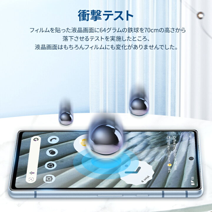 楽天市場】【2枚組・全面保護・ガイド枠付き】NIMASO Google Pixel 7a 
