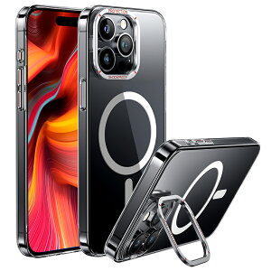 y݌ɏzyYX^htE MagSafeΉzNIMASO iPhone15Pro MagSafeP[X iPhone 15 Pro Maxp P[X px\ }Olbg CX[d NA y ϖh~ ϏՌ h~ 