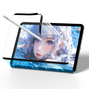 【着脱式】【ペーパーライク仕様・紙ような描き心地 】 NIMASO iPad 11世代 A16 フィルム 10.9 inch iPad Air 11 フィルム M3/M2 2025 iPad 第10世代 保護フイルム 2022用 第11世代(A16)フィルム 2025用 マグネ
