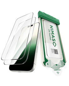 【3D熱曲げ加工・全面保護】NIMASO iPhone18pro ガラスフィルム iPhone18pro フィルム iPhone18pro 保護フィルム iPhone18promax ガラスフィルム iPhone18promax フィルム iPhone18promax 保護フィルム iPhone18プロ 保護フィルム ローラー型貼り付けキット 9H 高透過率
