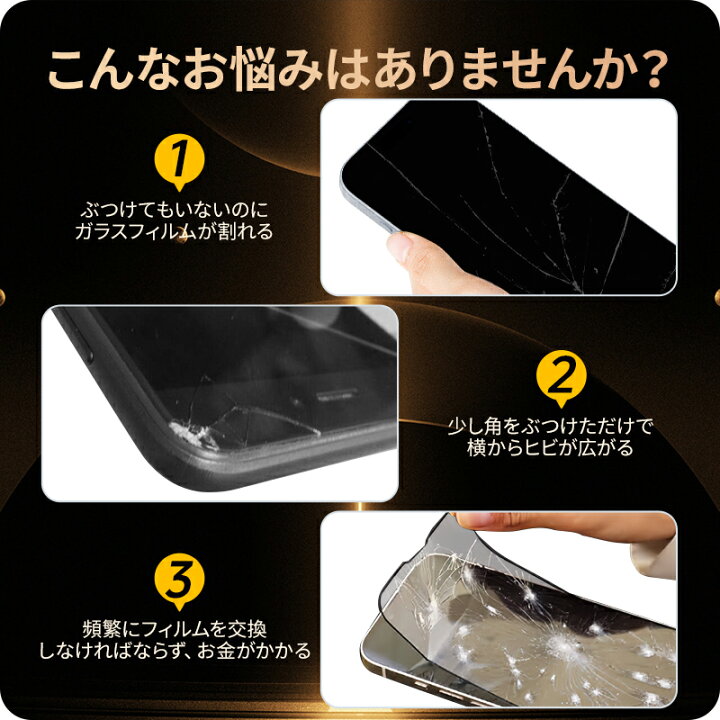 楽天市場】【2023高機能 割れない】NIMASO iPhone15 フィルム 