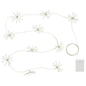 IKEA �C�P�A STRALA �X�g���[�� LED���C�g�`�F�[�� - �����ԉ�/�d�r�� 2.2 m