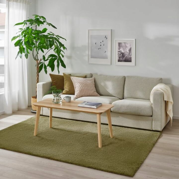 楽天市場】完成品 IKEA イケア STOENSE ストエンセ ラグ パイル短 