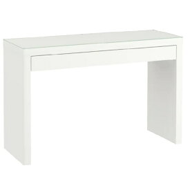 父の日 IKEA イケア MALM マルム ドレッシングテーブル, ホワイト120x41 cm 403.554.09