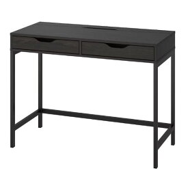 3/4限定! 最大30%オフクーポン! 最大P46.5倍! 新生活! IKEA イケア ALEX アレクス：デスク100x48 cm ブラックブラウン 904.735.56