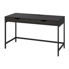 新生活 IKEA イケア ALEX アレクス デスク 131x58 cm ブラックブラウン 804.834.43 4/1限定 3%オフクーポン P最大16.5倍