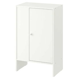 父の日 IKEA イケア BAGGEBO バッゲボー キャビネット 扉付, ホワイト50x30x80 cm 704.838.82