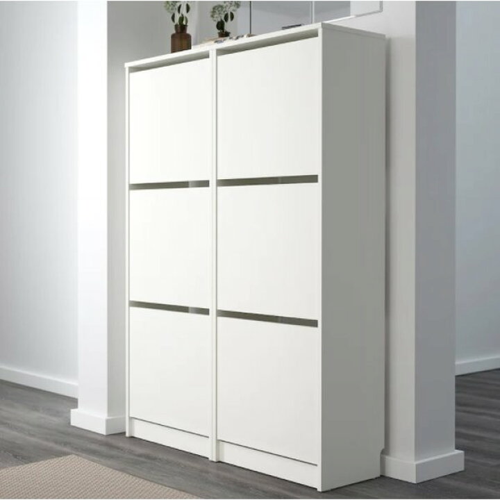 楽天市場】IKEA イケア BISSA ビッサ 靴収納用キャビネット 3 